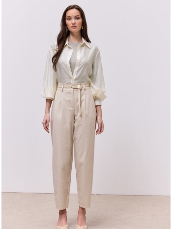 enzzo παντελόνι kory - βανίλια