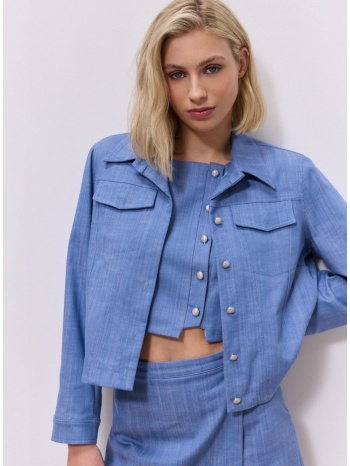 enzzo jacket gracie - μπλε