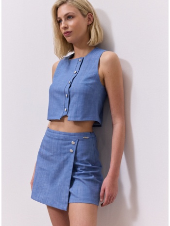 enzzo skort gracie - μπλε