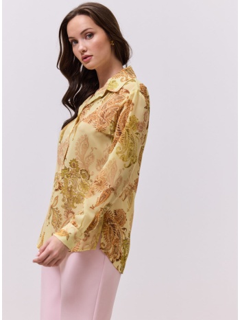 enzzo πουκάμισο stella - lemon