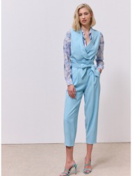 enzzo παντελόνι melany - σιέλ