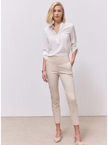 enzzo παντελόνι cassy - βανίλια