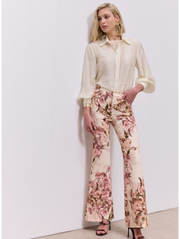 enzzo παντελόνι cassie - ροζ