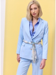 enzzo σακάκι joanne - σιέλ