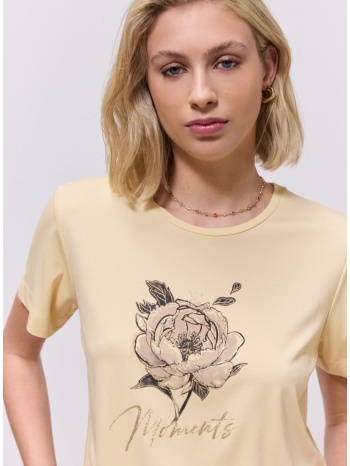 enzzo μπλούζα zabel - butter