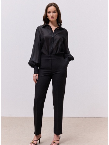 enzzo παντελόνι joanne - μαύρο