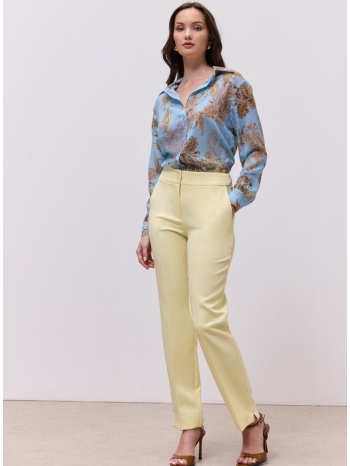 enzzo παντελόνι joanne - lemon