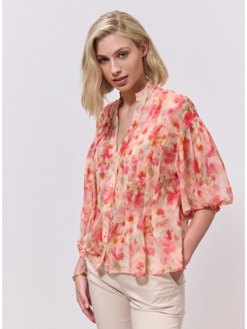 enzzo πουκάμισο kaly - κοραλί