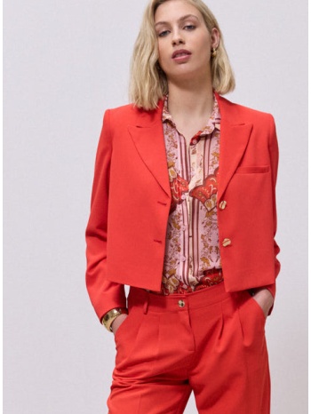 enzzo σακάκι armada - tomato