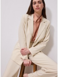 enzzo σακάκι pedro - βανίλια