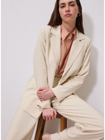 enzzo σακάκι pedro - βανίλια