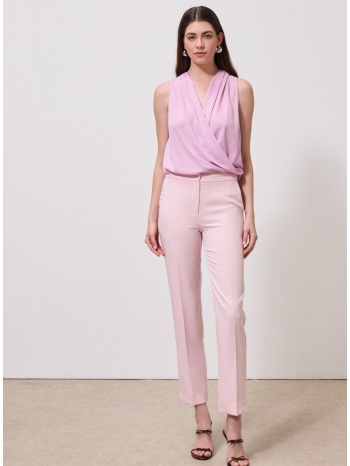 enzzo παντελόνι joanne - ροζ