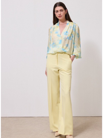 enzzo παντελόνα joanne - lemon