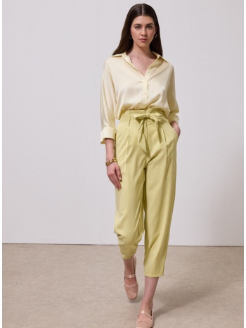 enzzo παντελόνι melany - lemon