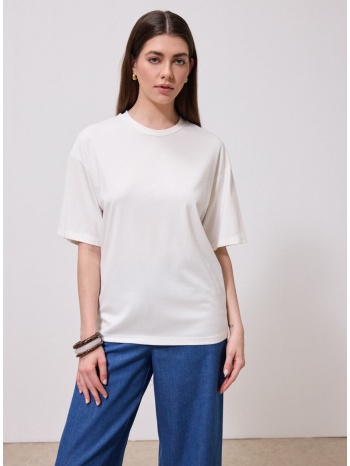 enzzo t-shirt dafne - εκρού