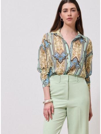 enzzo πουκάμισο jasmyn - lemon