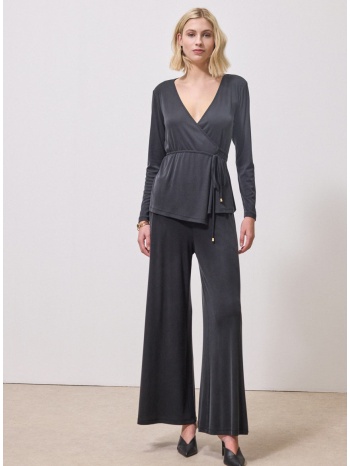 enzzo παντελόνι livia - μαύρο