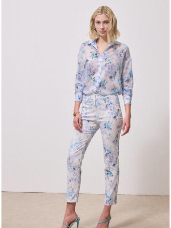 enzzo παντελόνι rosanna - σιέλ