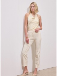 enzzo παντελόνι joanne - βανίλια