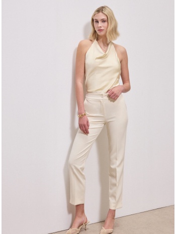 enzzo παντελόνι joanne - βανίλια