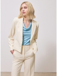 enzzo σακάκι κοντό joanne - βανίλια