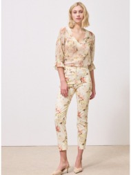 enzzo παντελόνι rosanna - lemon