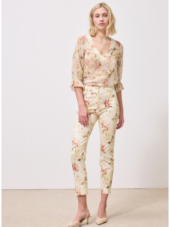 enzzo παντελόνι rosanna - lemon