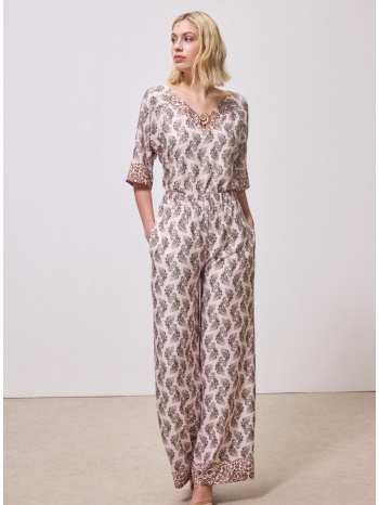 enzzo παντελόνι lainy - ροζ