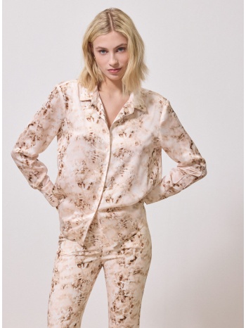 enzzo πουκάμισο briella - βανίλια