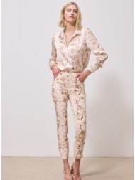 enzzo παντελόνι briella - βανίλια