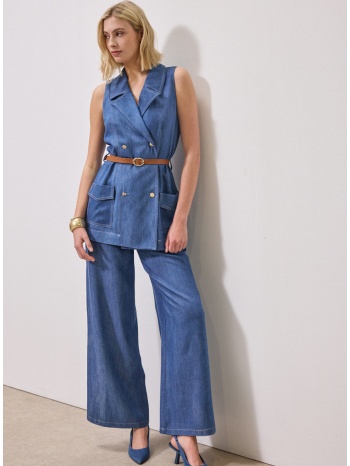 enzzo παντελόνι rosary - denim