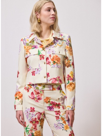 enzzo σακάκι lydia - βανίλια