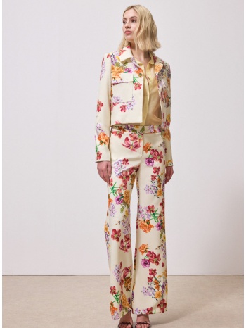 enzzo παντελόνι lydia - βανίλια