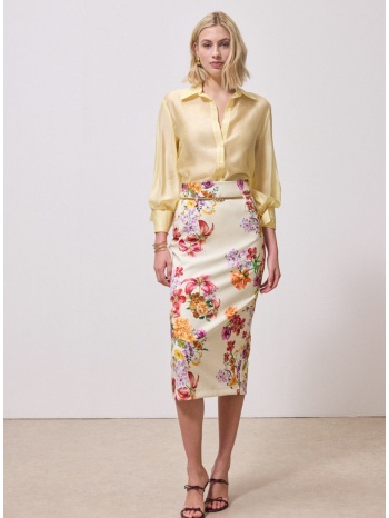 enzzo φούστα lydia - βανίλια