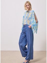 enzzo μπλούζα amalia - μπλε