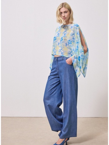 enzzo μπλούζα amalia - μπλε