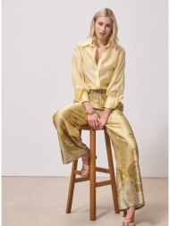 enzzo παντελόνι khol - lemon