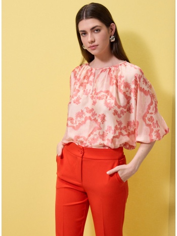 enzzo μπλούζα cherie - peach