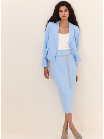 enzzo φούστα joanne - σιέλ