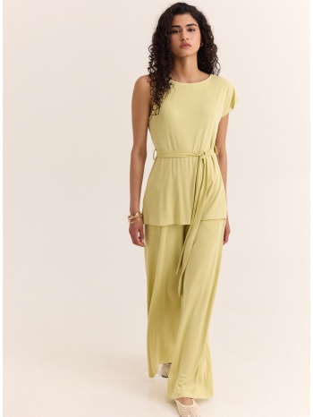 enzzo παντελόνι livia - lemon