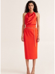 enzzo φούστα joanne - tomato