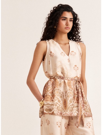 enzzo μπλούζα khol - βανίλια