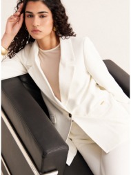 enzzo σακάκι miriam - εκρού