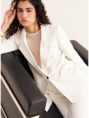 enzzo σακάκι miriam - εκρού