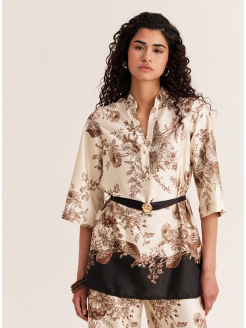 enzzo μπλούζα macino - βανίλια