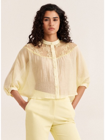 enzzo πουκάμισο agatha - lemon