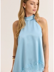 enzzo μπλούζα ivanna - σιέλ