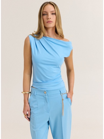 enzzo μπλούζα lissie - σιέλ