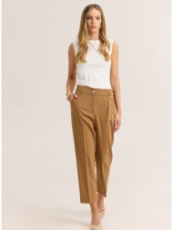 enzzo παντελόνι garrett - κάμελ