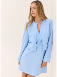 enzzo σακάκι carlina - σιέλ